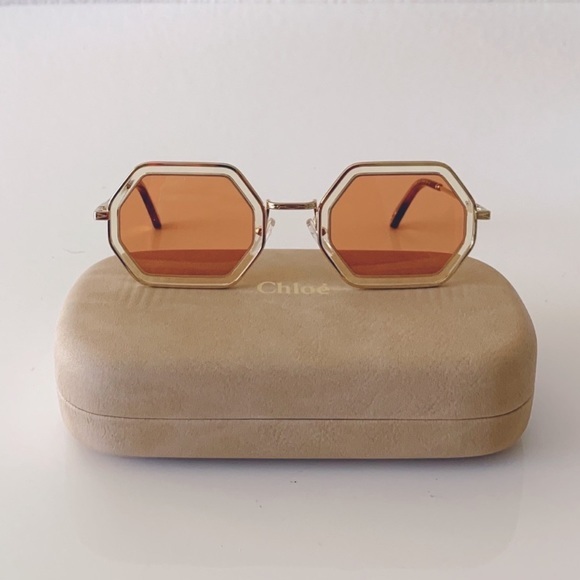Orange Lens Sunglasses